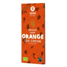 BIO Fondantchocolade met sinaasappel - 100 g